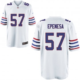 Mens Buffalo Bills Nike White Alternate Game Jersey EPENESA#57