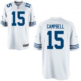 Youth Indianapolis Colts Nike White Alternate Game Jersey CAMPBELL#15