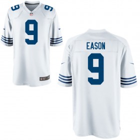 Youth Indianapolis Colts Nike White Alternate Game Jersey EASON#9