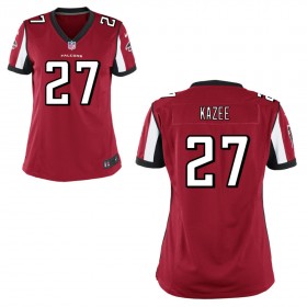 Women's Atlanta Falcons Nike Red Game Jersey KAZEE#27