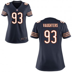 Women's Chicago Bears Nike Navy Blue Game Jersey VAUGHTERS#93