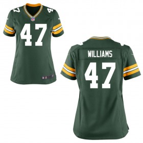 Women's Green Bay Packers Nike Green Game Jersey WILLIAMS#47