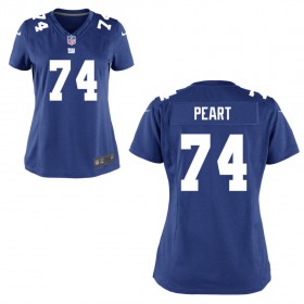 Women's New York Giants Nike Royal Blue Game Jersey PEART#74