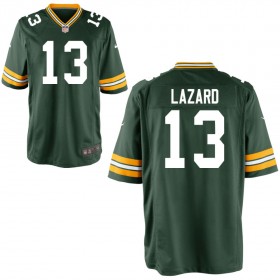 Youth Green Bay Packers Nike Green Game Jersey LAZARD#13