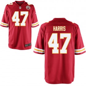 Youth Kansas City Chiefs Nike Red Game Jersey HARRIS#47