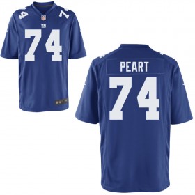 Youth New York Giants Nike Royal Game Jersey PEART#74