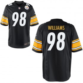 Youth Pittsburgh Steelers Nike Black Game Jersey WILLIAMS#98