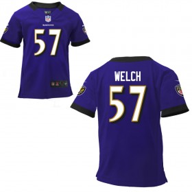 Nike Baltimore Ravens Infant Game Team Color Jersey WELCH#57