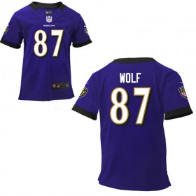 Nike Baltimore Ravens Infant Game Team Color Jersey WOLF#87
