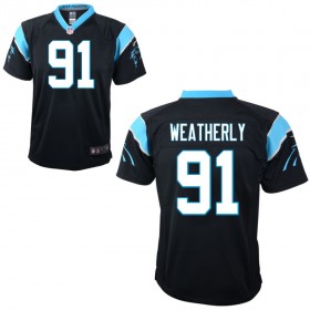 Nike Carolina Panthers Infant Game Team Color Jersey WEATHERLY#91