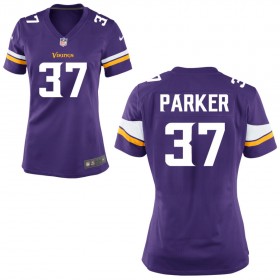 Women's Minnesota Vikings Nike Purple Game Jersey PARKER#37