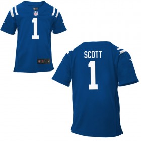 Toddler Indianapolis Colts Nike Royal Team Color Game Jersey SCOTT#1