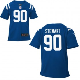 Toddler Indianapolis Colts Nike Royal Team Color Game Jersey STEWART#90