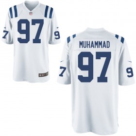 Youth Indianapolis Colts Nike White Game Jersey MUHAMMAD#97