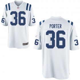 Youth Indianapolis Colts Nike White Game Jersey PORTER#36