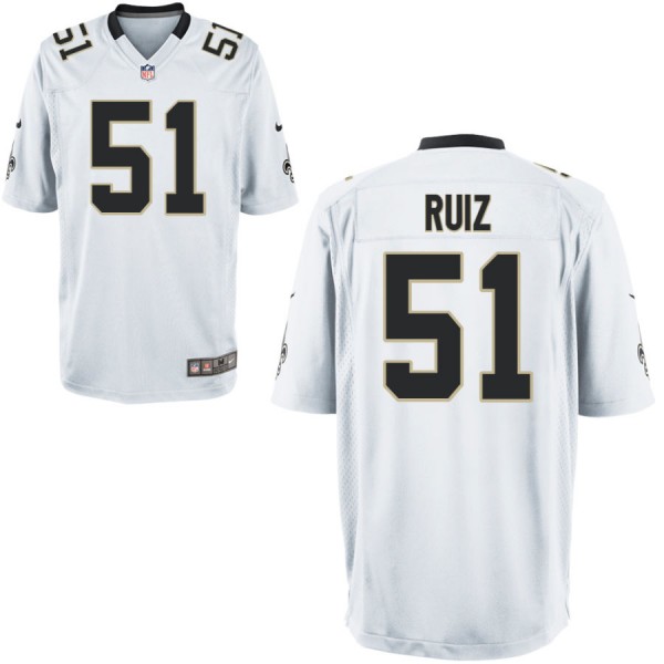 Nike New Orleans Saints Youth Game Jersey RUIZ#51