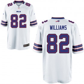 Nike Men's Buffalo Bills Game White Jersey WILLIAMS#82
