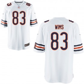 Nike Men's Chicago Bears Game White Jersey WIMS#83